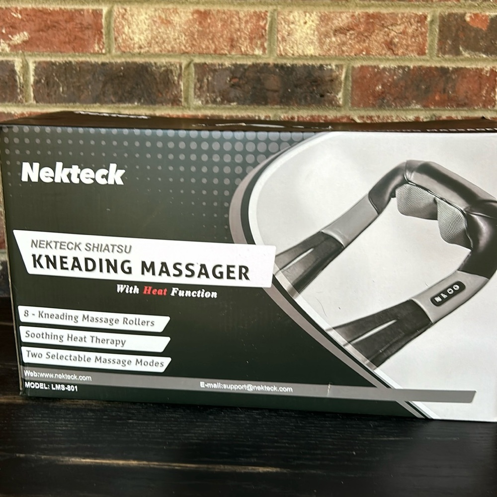 Nekteck Back and Neck massager. Never used